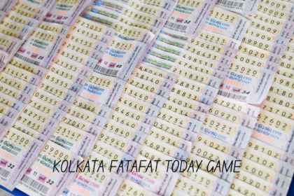 Kolkata fatafat today game