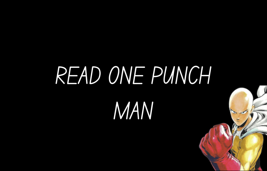 read one punch man