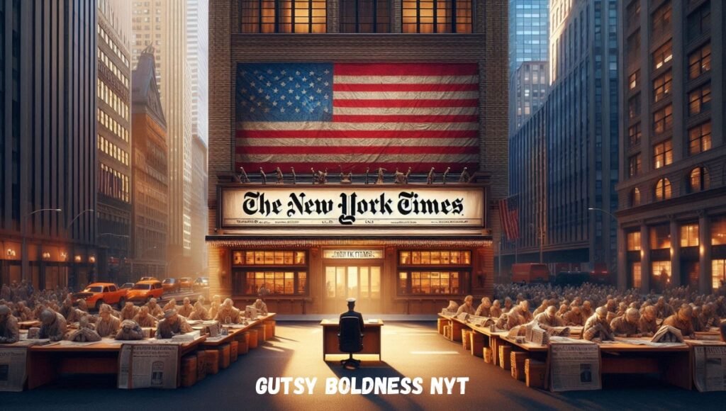 Gutsy Boldness NYT