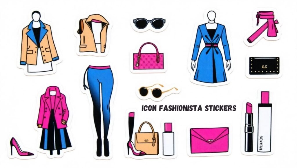 Icon Fashionista Stickers