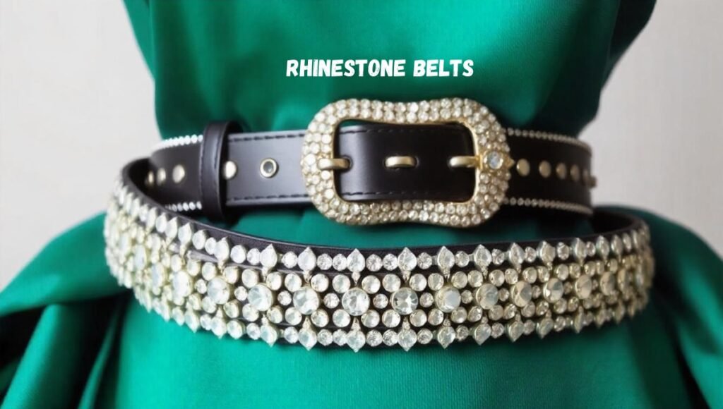 rhinestone belts